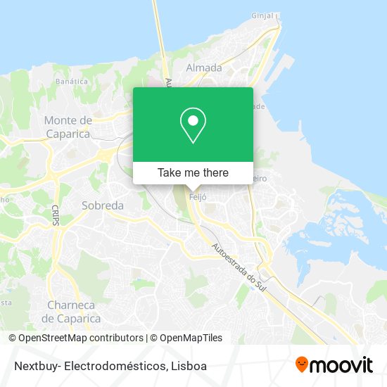 Nextbuy- Electrodomésticos map