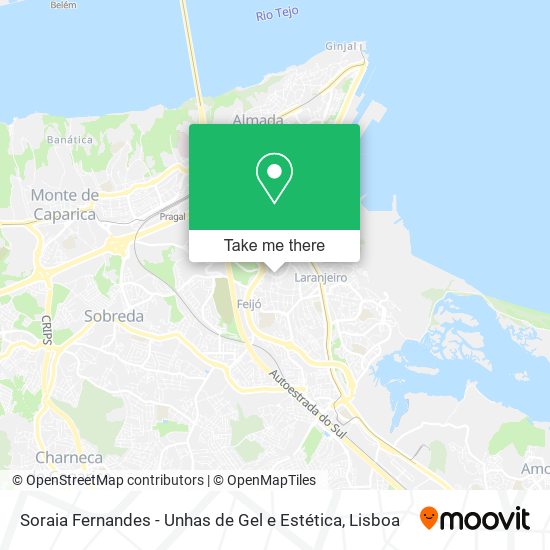 Soraia Fernandes - Unhas de Gel e Estética map