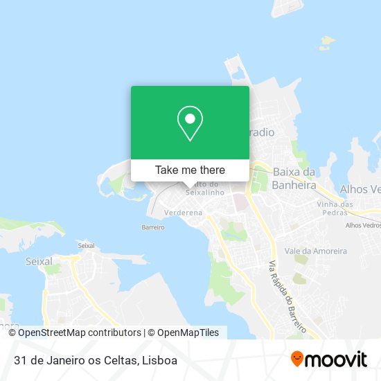 31 de Janeiro os Celtas map