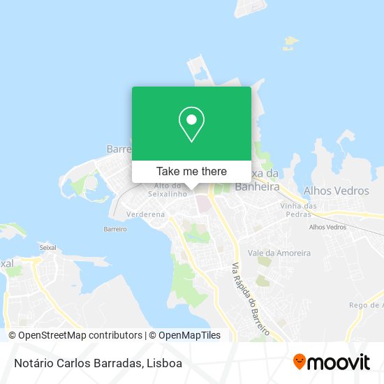 Notário Carlos Barradas map