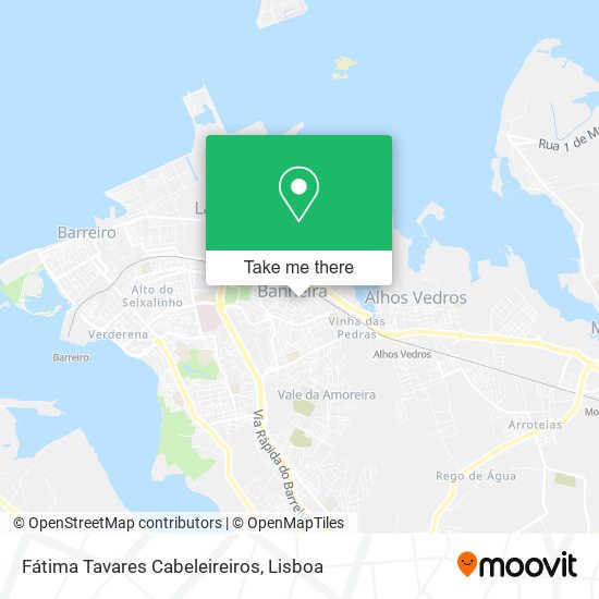 Fátima Tavares Cabeleireiros mapa