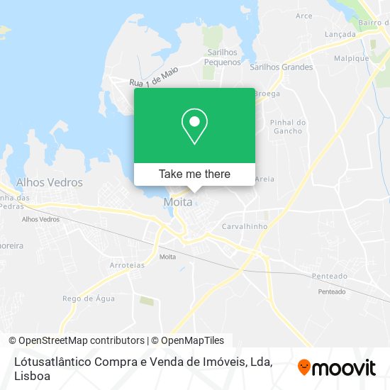 Lótusatlântico Compra e Venda de Imóveis, Lda map