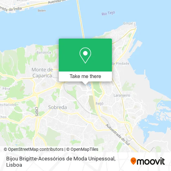 Bijou Brigitte-Acessórios de Moda Unipessoal mapa