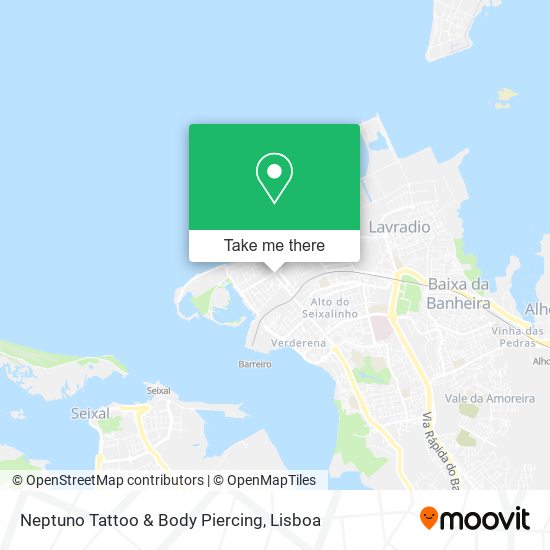 Neptuno Tattoo & Body Piercing map