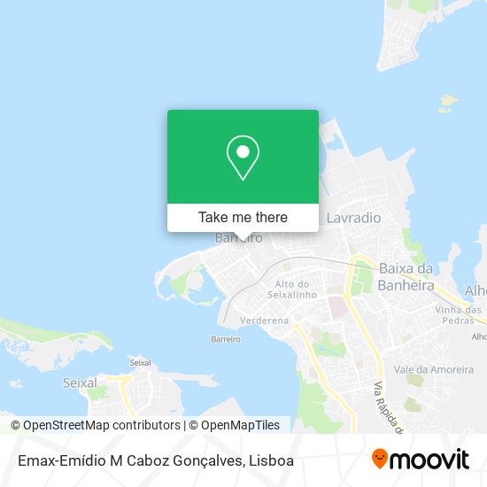 Emax-Emídio M Caboz Gonçalves map