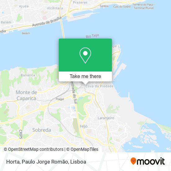 Horta, Paulo Jorge Romão map