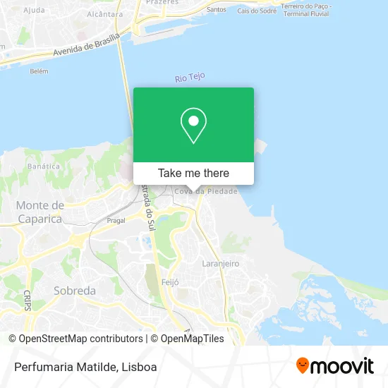 Perfumaria Matilde map