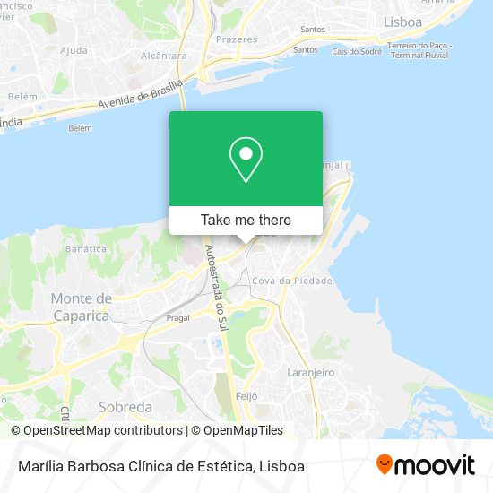 Marília Barbosa Clínica de Estética mapa