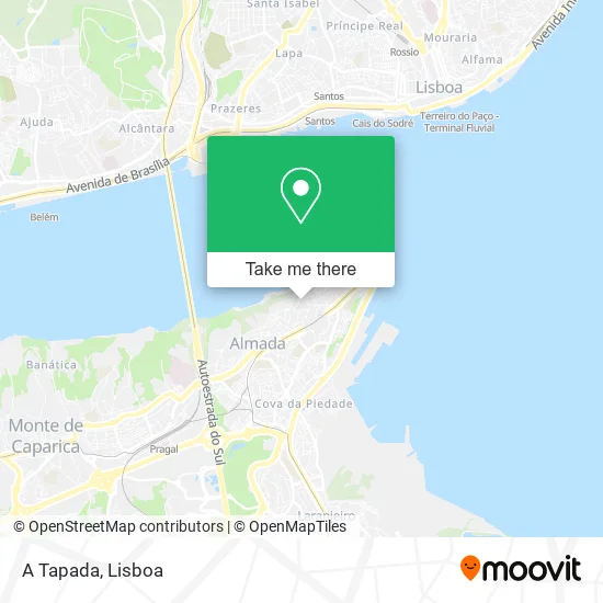 A Tapada map