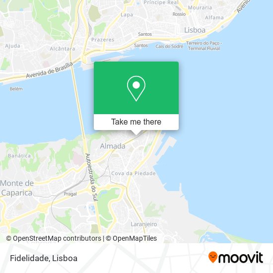 Fidelidade map