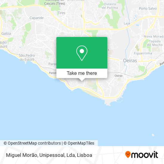 Miguel Morão, Unipessoal, Lda mapa