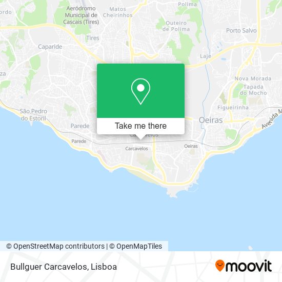 Bullguer Carcavelos map