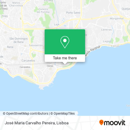 José Maria Carvalho Pereira map