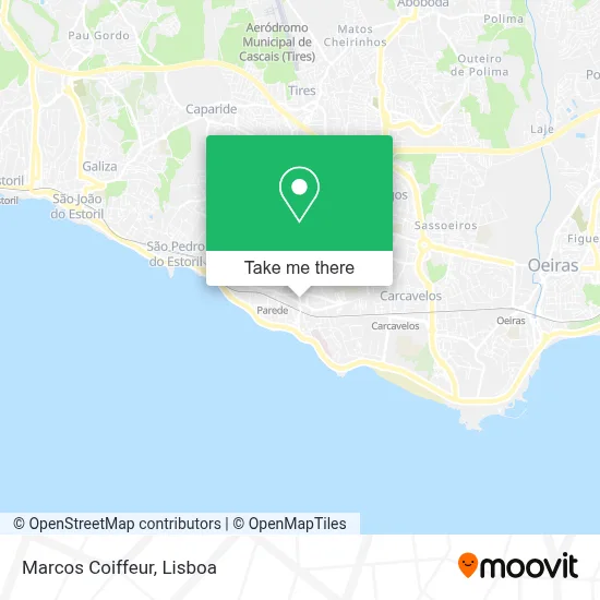 Marcos Coiffeur map