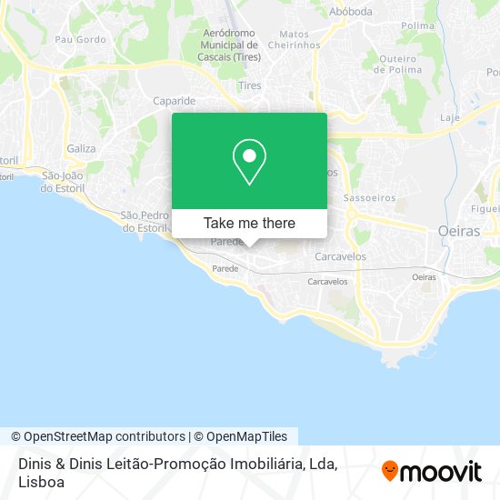 Dinis & Dinis Leitão-Promoção Imobiliária, Lda map