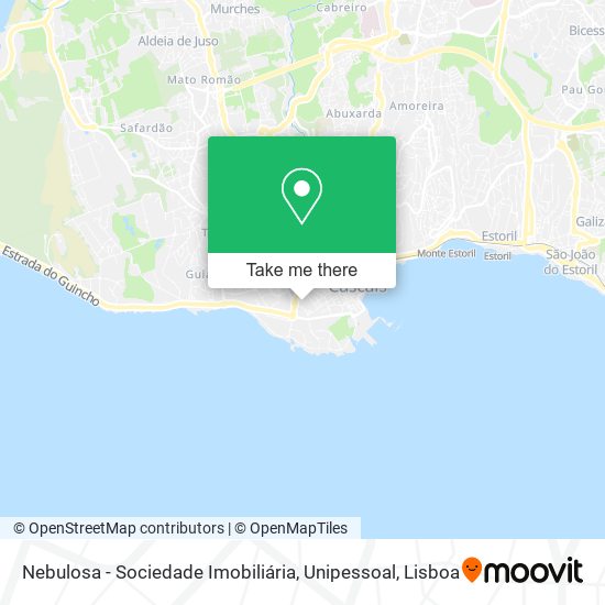 Nebulosa - Sociedade Imobiliária, Unipessoal map