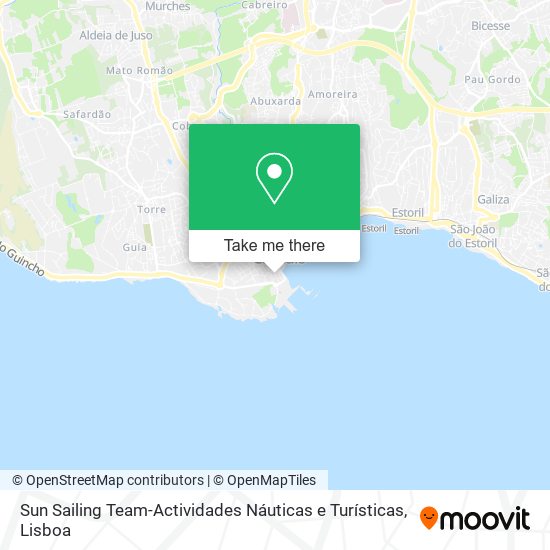 Sun Sailing Team-Actividades Náuticas e Turísticas mapa