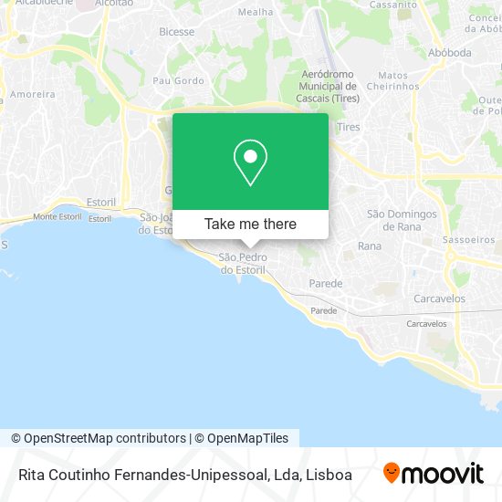 Rita Coutinho Fernandes-Unipessoal, Lda map