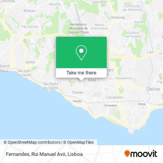 Fernandes, Rui Manuel Avó mapa