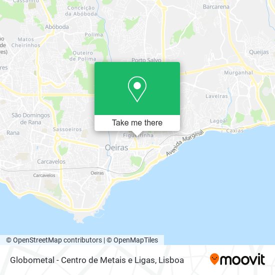 Globometal - Centro de Metais e Ligas mapa