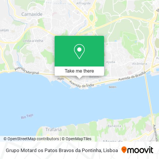 Grupo Motard os Patos Bravos da Pontinha map