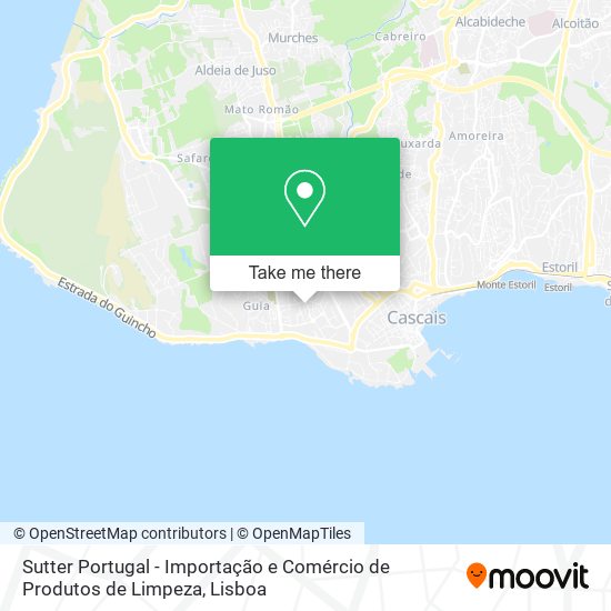 Sutter Portugal - Importação e Comércio de Produtos de Limpeza map