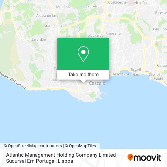 Atlantic Management Holding Company Limited - Sucursal Em Portugal mapa