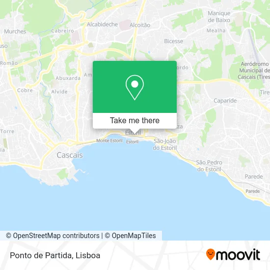 Ponto de Partida map