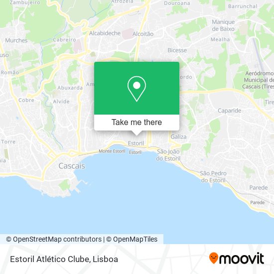 Estoril Atlético Clube mapa