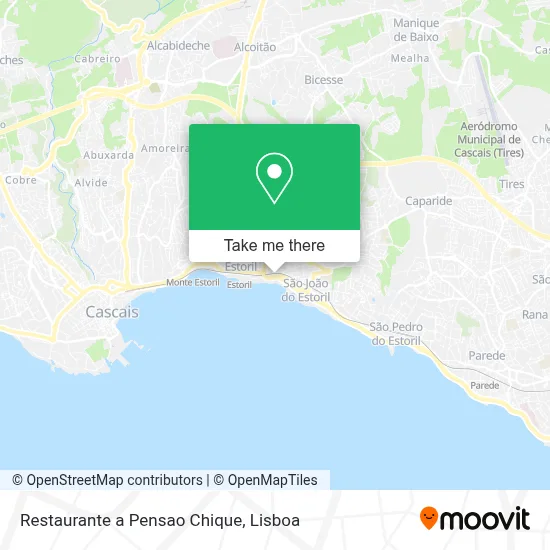 Restaurante a Pensao Chique map