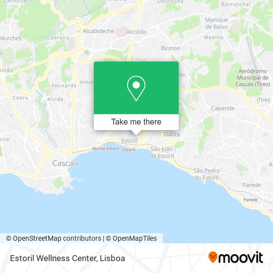 Estoril Wellness Center map