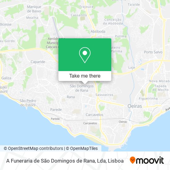 A Funeraria de São Domingos de Rana, Lda map