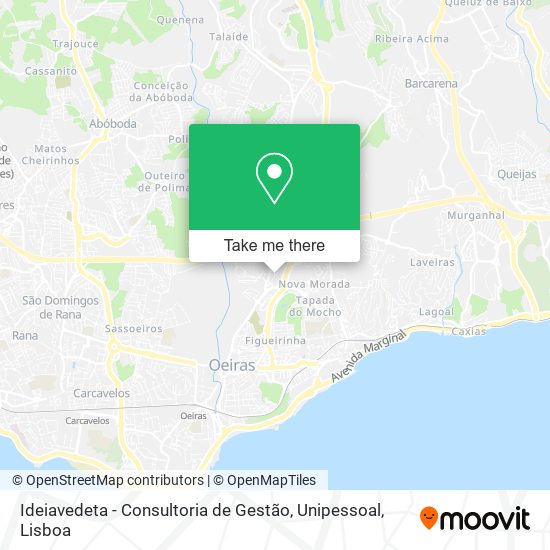 Ideiavedeta - Consultoria de Gestão, Unipessoal mapa