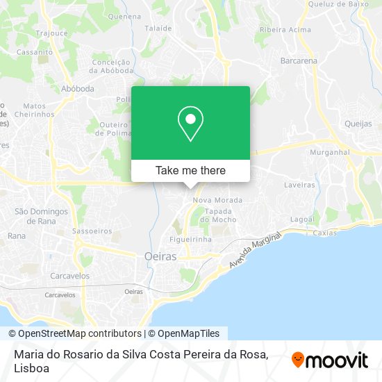 Maria do Rosario da Silva Costa Pereira da Rosa map