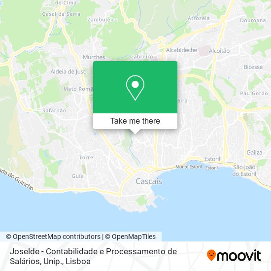 Joselde - Contabilidade e Processamento de Salários, Unip. map
