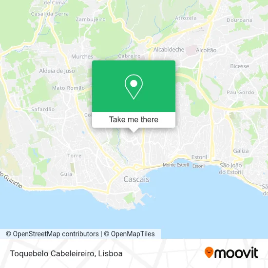 Toquebelo Cabeleireiro map