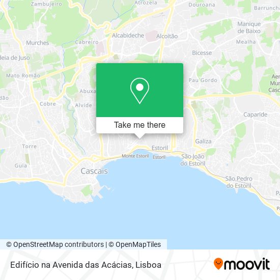 Edifício na Avenida das Acácias map