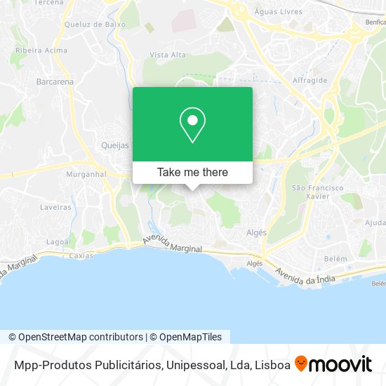 Mpp-Produtos Publicitários, Unipessoal, Lda mapa