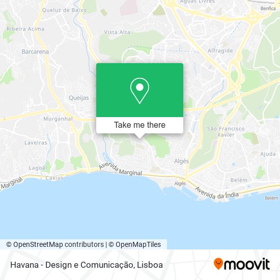 Havana - Design e Comunicação mapa