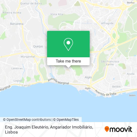 Eng. Joaquim Eleutério, Angariador Imobiliário map