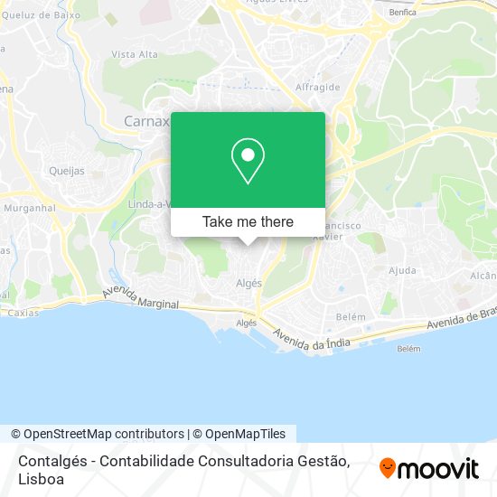 Contalgés - Contabilidade Consultadoria Gestão mapa