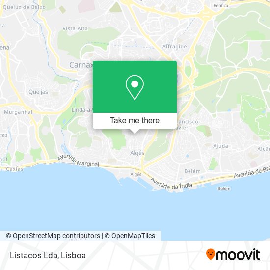 Listacos Lda map