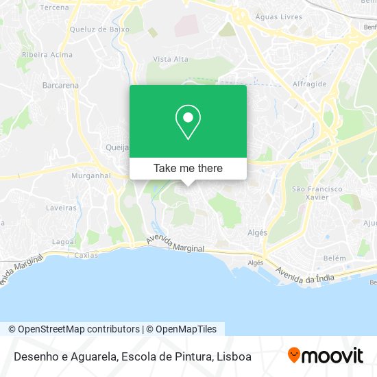 Desenho e Aguarela, Escola de Pintura map