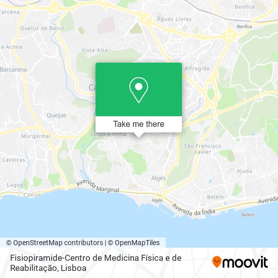 Fisiopiramide-Centro de Medicina Física e de Reabilitação map