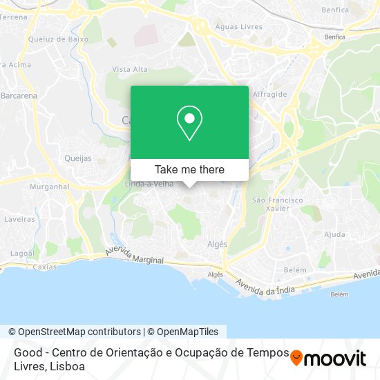 Good - Centro de Orientação e Ocupação de Tempos Livres map