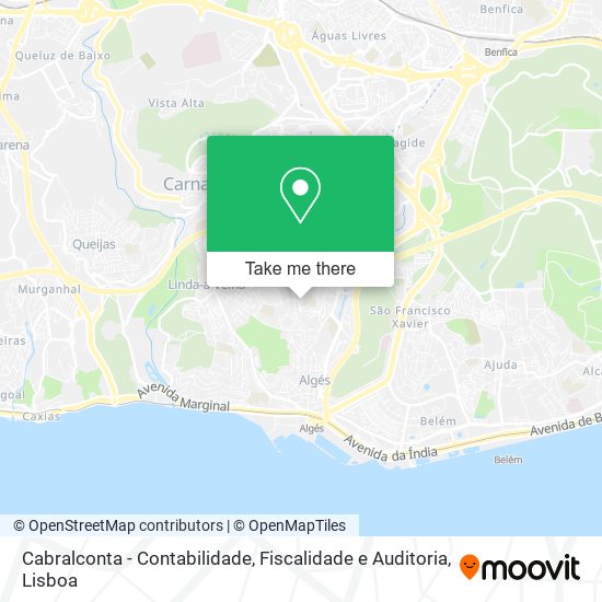 Cabralconta - Contabilidade, Fiscalidade e Auditoria map