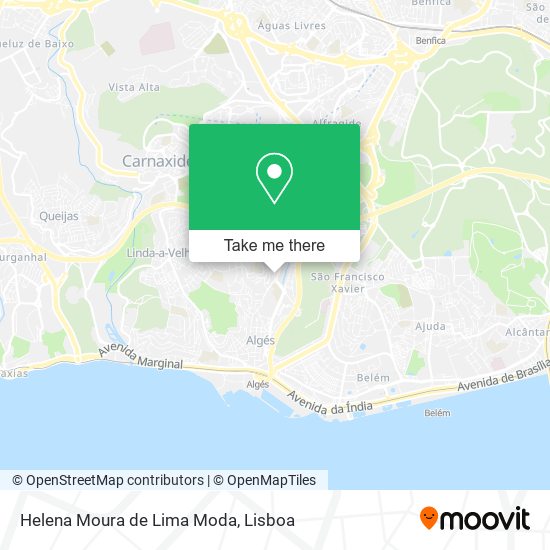 Helena Moura de Lima Moda map