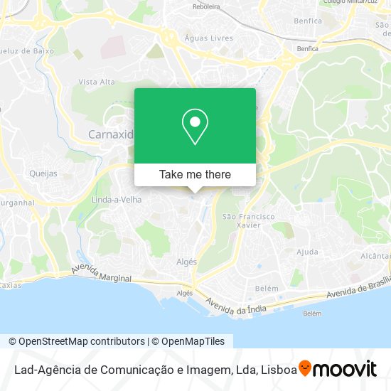 Lad-Agência de Comunicação e Imagem, Lda map