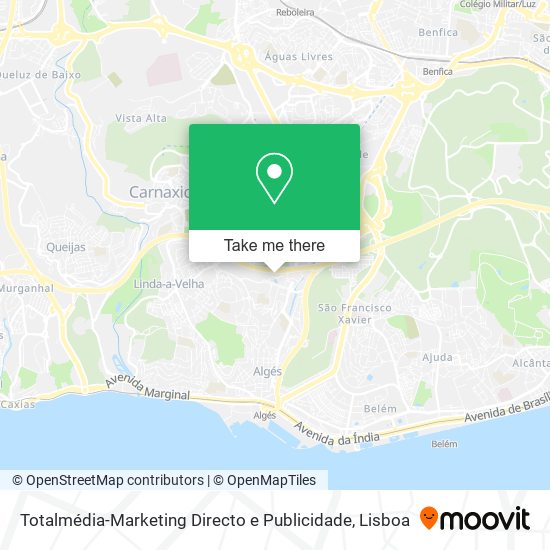 Totalmédia-Marketing Directo e Publicidade map