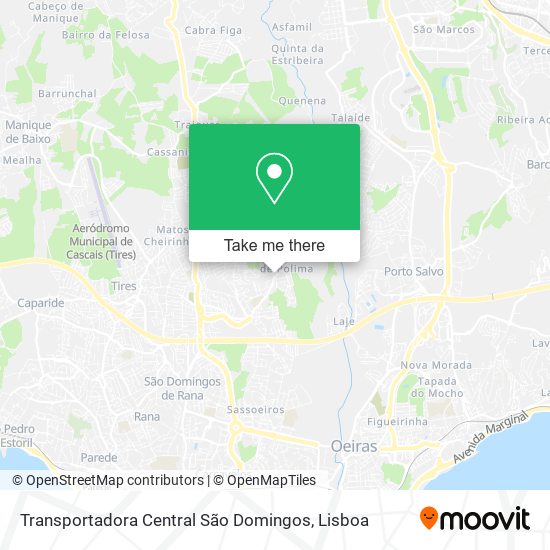 Transportadora Central São Domingos map